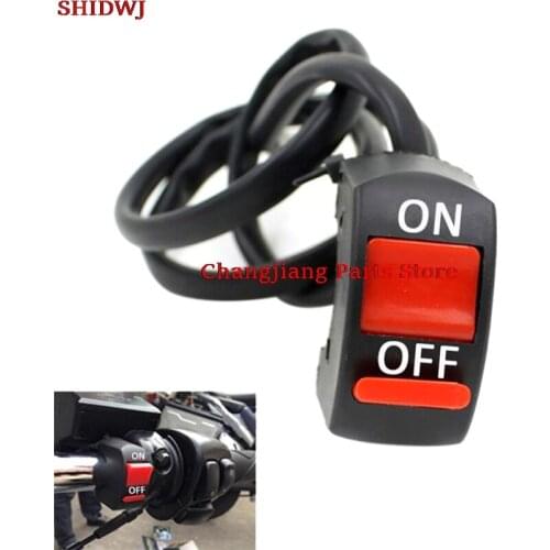 Hot sale 12V Universal Motorcycle Handlebar Accident Hazard Light Switch On/Off Button