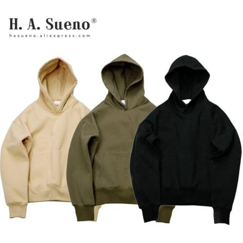 Мужские зимние толстовки H.A. Sueno China At AliExpress