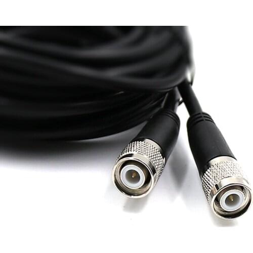 JX Connector TNC male to TNC male SMA male connector Coaxial Cable RG58 SYV50-3 cable assemblies 3m 5m 10m
