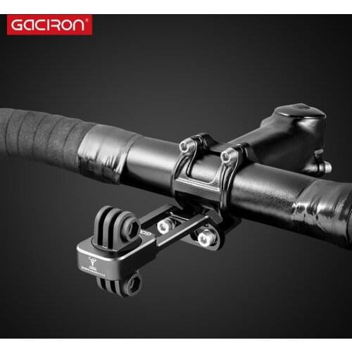 GACIRON H12 Bicycle light Mount Bracket Aluminum alloy Multifunction Camera Adjustable Handlebar Bicycle computer Holder