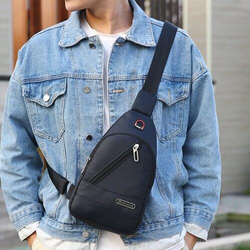 Crossbody Men Shoulder Bag Male Sling Chest Cross Body Messenger Handbag For Men Belt Sacoche Homme Sac A Main Bolsos Borse