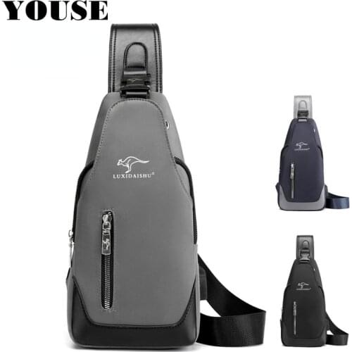 Mens Fanny Packs Sling Bag Waist Belt Men Transverse Sports Casual Outdoor Water Proof for Phone Cross Body Motorcycle Military