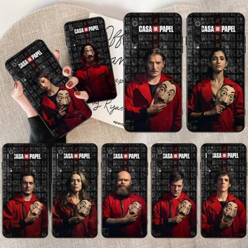 La Casa De Papel Money Heist Soft Phone Case Capa for Xiaomi Mi10 10Pro 10 lite Mi9 9SE 8SE Pocophone F1 Mi8 Lite