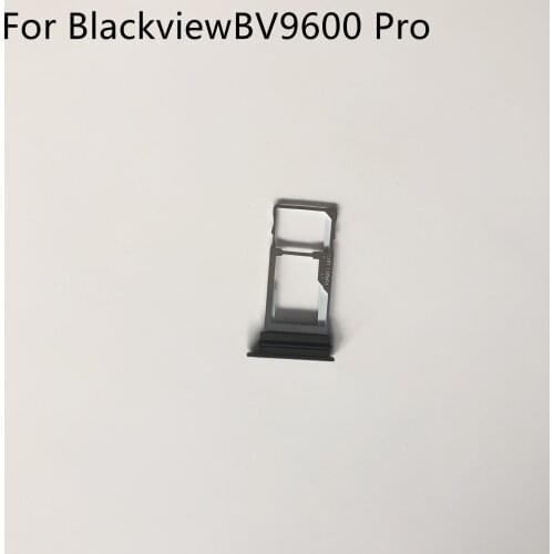 Original Used Phone Sim Card Holder Tray Card Slot For Blackview BV9600 Pro MT6771 Octa Core 6.21" 2248x1080 Free Shipping