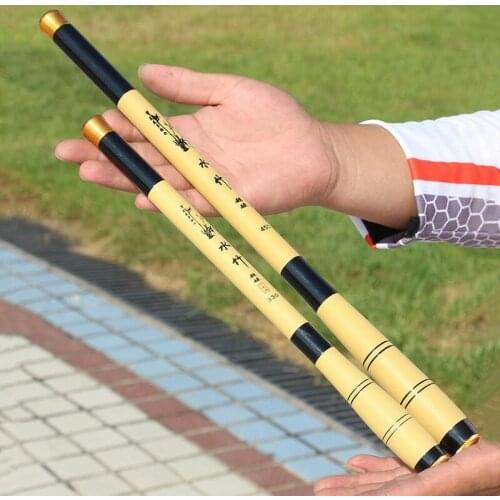1.5-6.3M High Carbon Fiber Fishing Rod Portable Telescopic Ultralight Fishing Pole for Stream Lake Freshwater Mini Rod 43cm