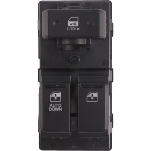 1 Pcs Black Car Power Window Switch Left Front Automobile Electric Door Switch, for Hyundai Kia 93571-4H110