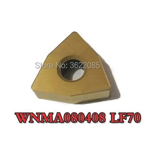 10pcs WNGA080404 WNGA080408 LF70 Ceramic Turning Inserts For Finish Machining HRC55 after heat treatment
