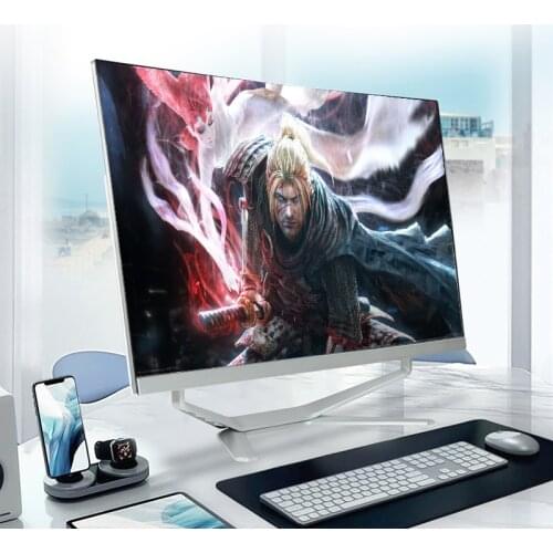 18,5 21,5 23,8 26 27 zoll ipod stil J1900 intel core i3 i5 i7 bauen in kamera touchscreen monoblock desktop AIO alle in einem PC