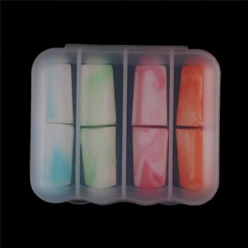 4 Pairs Travel Soft Foam Ear Plugs Sleep Noise Prevention Earplugs Sleeping Noise Reduction Hearing Protection Health Care Tool
