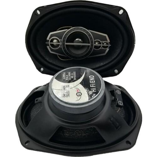 2 Pieces/ Lot Car Coaxial 6x9'' Speaker 1200W 4Ohm Powerful HiFi Auto Vehicle Audio Tweeter Horn Full Range Louderspeakers