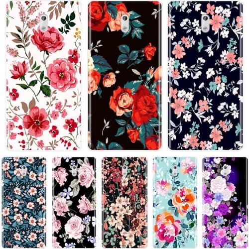 Soft TPU Phone Case Silicone For Nokia 9 8 6 5 3 2 1 Beautiful Flowers Back Cover For Nokia6 Nokia5 Nokia3 Nokia2 X6 7 Plus 2018