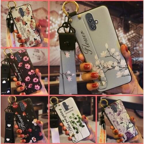 Phone Holder Wrist Strap Phone Case For Gionee S9 Silicone Durable New Arrival Soft Case Anti-knock