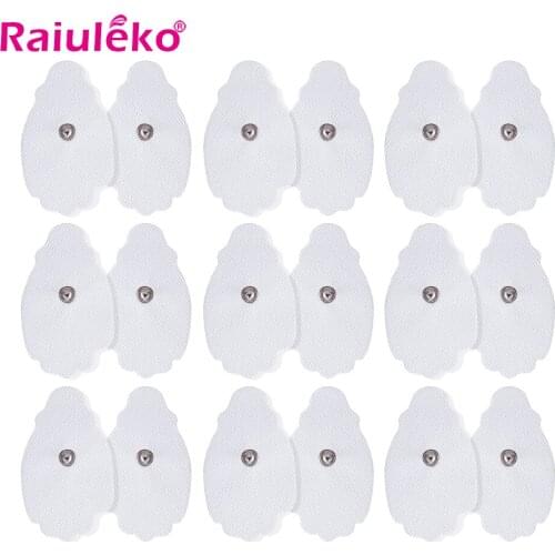 EMS Electrode Pads TENS Pads For Digital Therapy Machine Slimming Body Massager Pads Replacement Electrodes Frequency Patch HOT