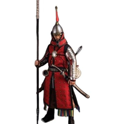 JS-001 1/6 Ming Dynasty Field Troops Cavalry Battalion Figure Model 12 inch Full Set Action Doll Toy In Stock