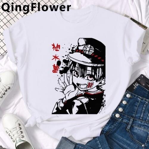 Anime Toilet Bound Hanako Kun top tees t-shirt men couple harajuku streetwear kawaii ulzzang top tees harajuku kawaii kawaii