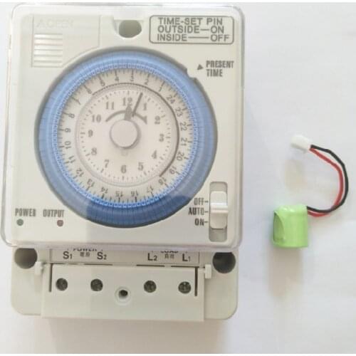 TB388 Mechanical Timer Switch 100-240V 24H 96 Settings Programmable Controller