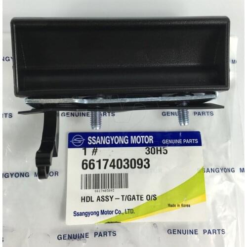 OEM Tailgate Outside Handle For Ssangyong Rodius/Stavic Turismo Istana # 6617403093 Istana mb100 tail door handle