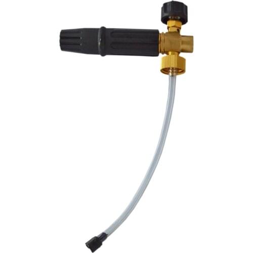 Snow Foam Lance Brass Body Pressure Washer Foam Nozzle Car Washer Soap Gun