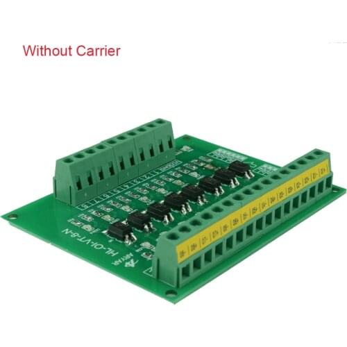 1.8V 3.3V 5V 12V 24V 8 Channel Optocoupler Isolation Board Level Voltage Conversion Board PLC Signal