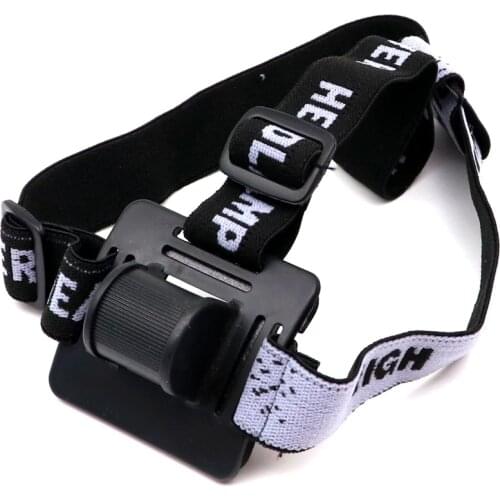 Headband Adjustable Bike Light Stand Mount Bicycle Light Helmet Mount headstrap Head strap for Headlamp Flashlight Bike Lamp