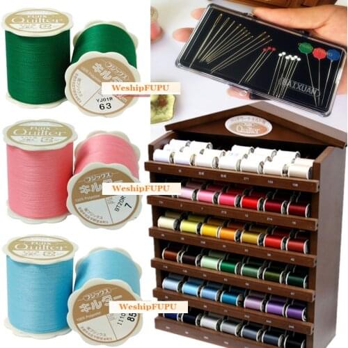 Fujix Super fine 40 colors Hand Sewing thread line 50meters/roll 1order=1roll