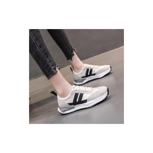Womens shoes spring and autumn womens casual shoes breathable fashion sports shoes slide low waist morning running shoes