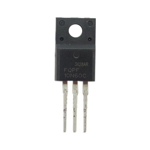 10pcs/lot FQPF10N60C Field-Effect Transistor MOSFET N TO-220F