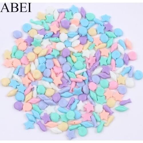 100pcs Mix Styles Random Color Resin Cartoon Buttons Plastic Ocean Animal button Handmade Crafts DIY Sewing Garment Accessories