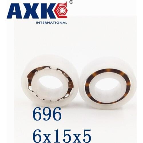 2019 Special Offer Direct Selling Thrust Bearing Axk 696 Pom (10pcs) Plastic Ball Bearings 6x15x5 Glass Balls 6*15*5mm
