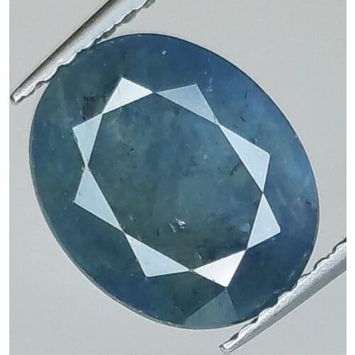 4.45ct Blue Sapphire oval cut 10.6x8.7mm