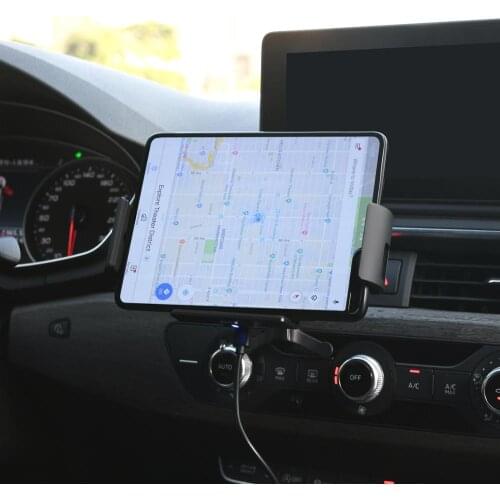 Car Wireless Charger Fold Screen 10W Qi Fast Phone Charger Holder for Xiaomi Samsung Galaxy Fold Fold2 S10 iPhone Huawei Mate X