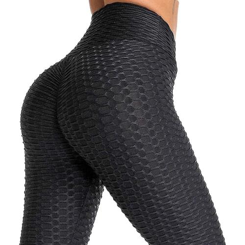 Butt Lifting Anti Cellulite Sexy Leggings for Women High Waisted Yoga Pants Workout Tummy Control Sport Tights