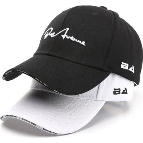 Baseball Cap Korean Spring And Summer Alphabet Embroidery Soft Top Cotton Cap Women Sunscreen Cap Men Street Fashion