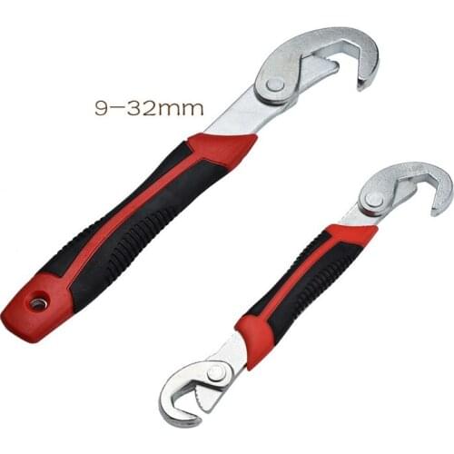 9-32MM Pipe wrench integral forging faucet open hook wrench nuts and bolts labor-saving multi Universal wrench keys set