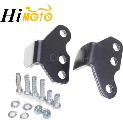 1" 2" Rear Adjustable Lowering Kit Drop Slam Hardware For 1993-2001 Harley Touring FLT FLHT FLHR Road King Street Electra Glide