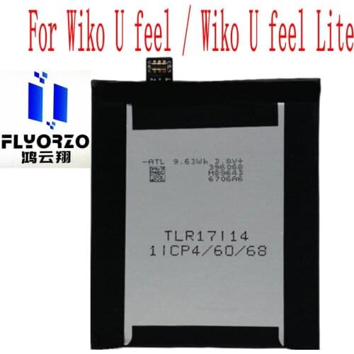 NEW High Quality 2500mAh TLR17114 Battery For Wiko U feel / Wiko U feel Lite Mobile Phone
