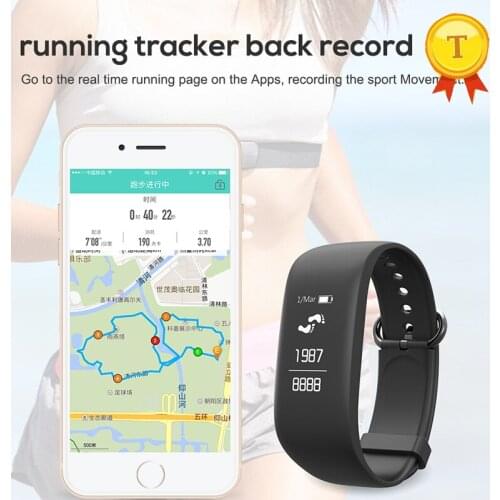 Hot selling motion trajectory Smart Band Smartband Heart Rate Monitor Wristband Fitness Bracelet with call notification message