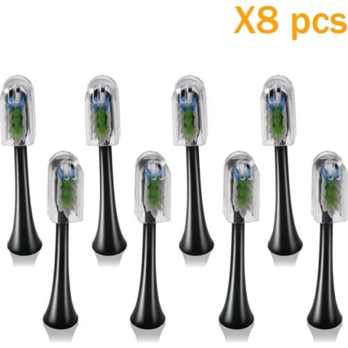 8PCS Replacement Toothbrush Heads for Xiaomi Soocas X3 for SOOCAS / Xiaomi Mijia SOOCARE X3 Electric Tooth Brush Heads
