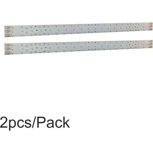 2pcs/Pack DC24V 25W*2 Power 500*30mm Samsung LM281B+ LED Full Spectrum Grow Light Strips with 3000K 5000K 660nm Red UV IR