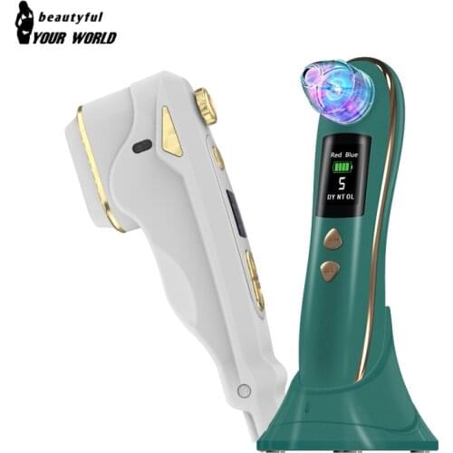 Ultrasonic Mini HIFU Skin Rejuvenation RF Face Lifting Beauty Machine With Blackhead Remover Facial Pore Cleaner Skincare Tools