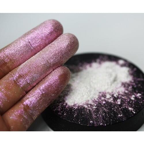 Magic Violet Gold Red White Chameleon Pigment Unicorn Chrome Effect Mermaid Nail Powder