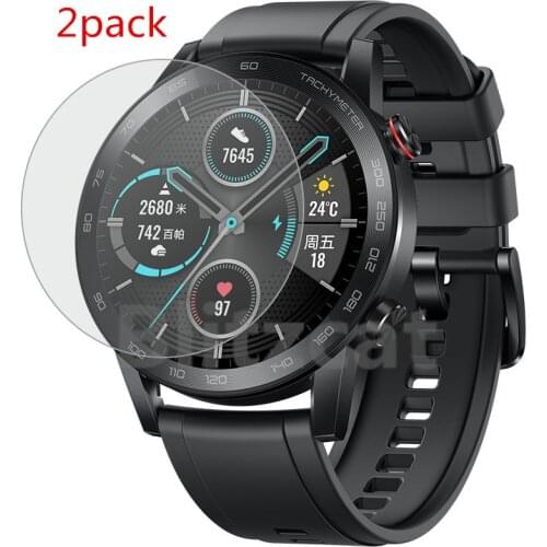 2Pack for Huawei honor magic 2 (46mm) Tempered Glass Screen Protector Scratch Proof Explosion-Proof Smartwatch Protective Glass