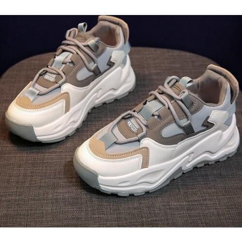 TUINANLE Shoes Women Breathable New Trending Autumn Models White Shoes Wild 2021 Patchwork Sneakers Women Zapatillas De Deporte