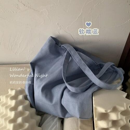 Women Top-handle Bags Canvas Bag Womens Large Capacity Summer Bolso Mujer Handbags