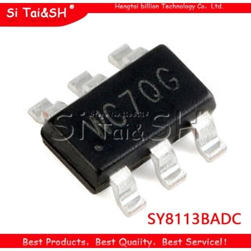 10pcs/lot SY8113BADC SY8113B SY8113 (WC5ZI WC4FZ WC...) SOP23-6