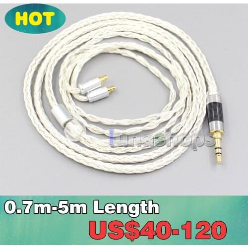 16 Core OCC Silver Plated Headphone Earphone Cable For Sennheiser IE400 IE500 Pro LN007217