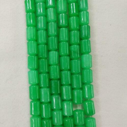 2016 Fashion top quality natural stone Cylinder Beads 10x14mm for necklace Bracelet Making Wholesale 50pcs/lot free