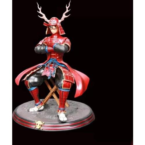 23CM ONE PIECE Anime figurines Grey Armor D. Luffy PVC Action Figure Collection Model Toys Gifts