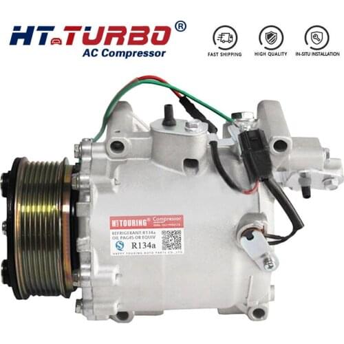 TRSE07 Car AC A/C Compressor For Honda CIVIC VIII 1.4 2006- 38810-RSJ-E01 38810-RSP-E01 38810RSJE01 38810RSPE01 SANDEN 3419