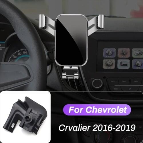 Car Mobile Phone Holder For Chevrolet Chevy Crvalier 2016 2017 2018 2019 Air Vent Outlet Mount Special Stand Navigation Bracket